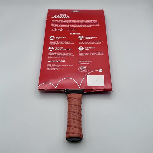 Nettie Pro Control Pickleball Paddle - USA Approved - 16 Inches - New in Package - Picture 2 of 5